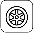 橡膠防滑輪