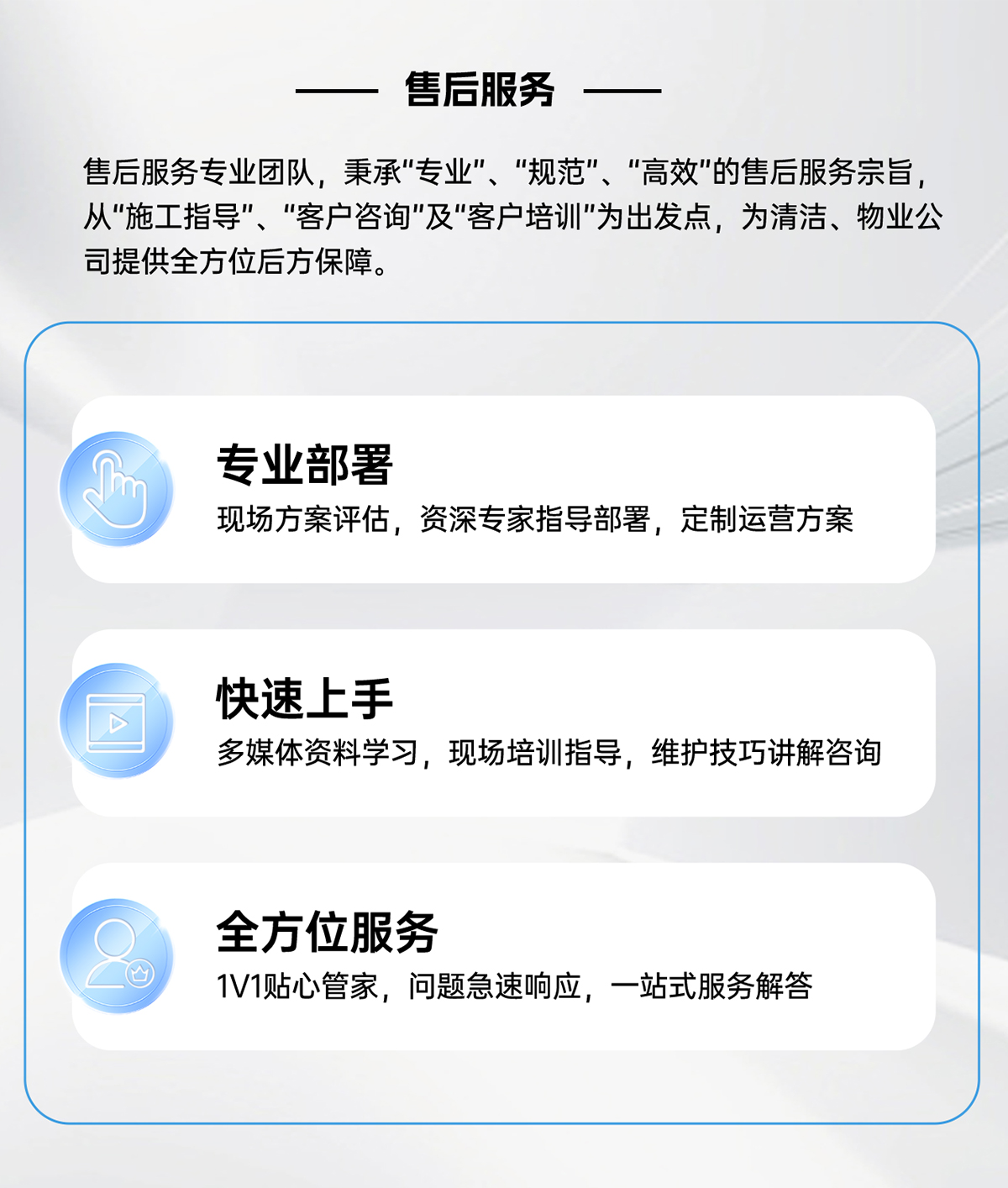 售后服務